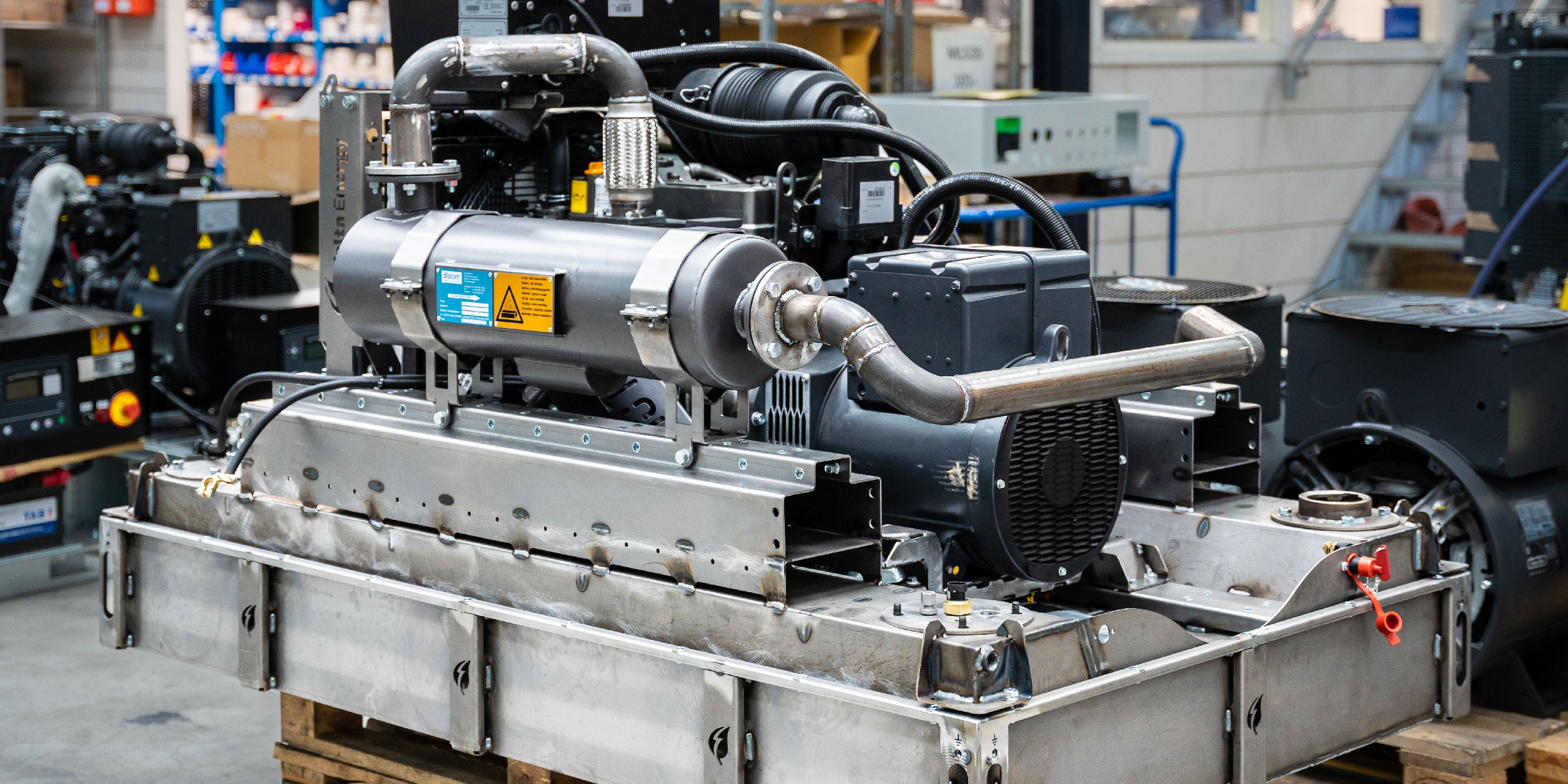 B&N realises custom-made auxiliary generator set for Volta Energy