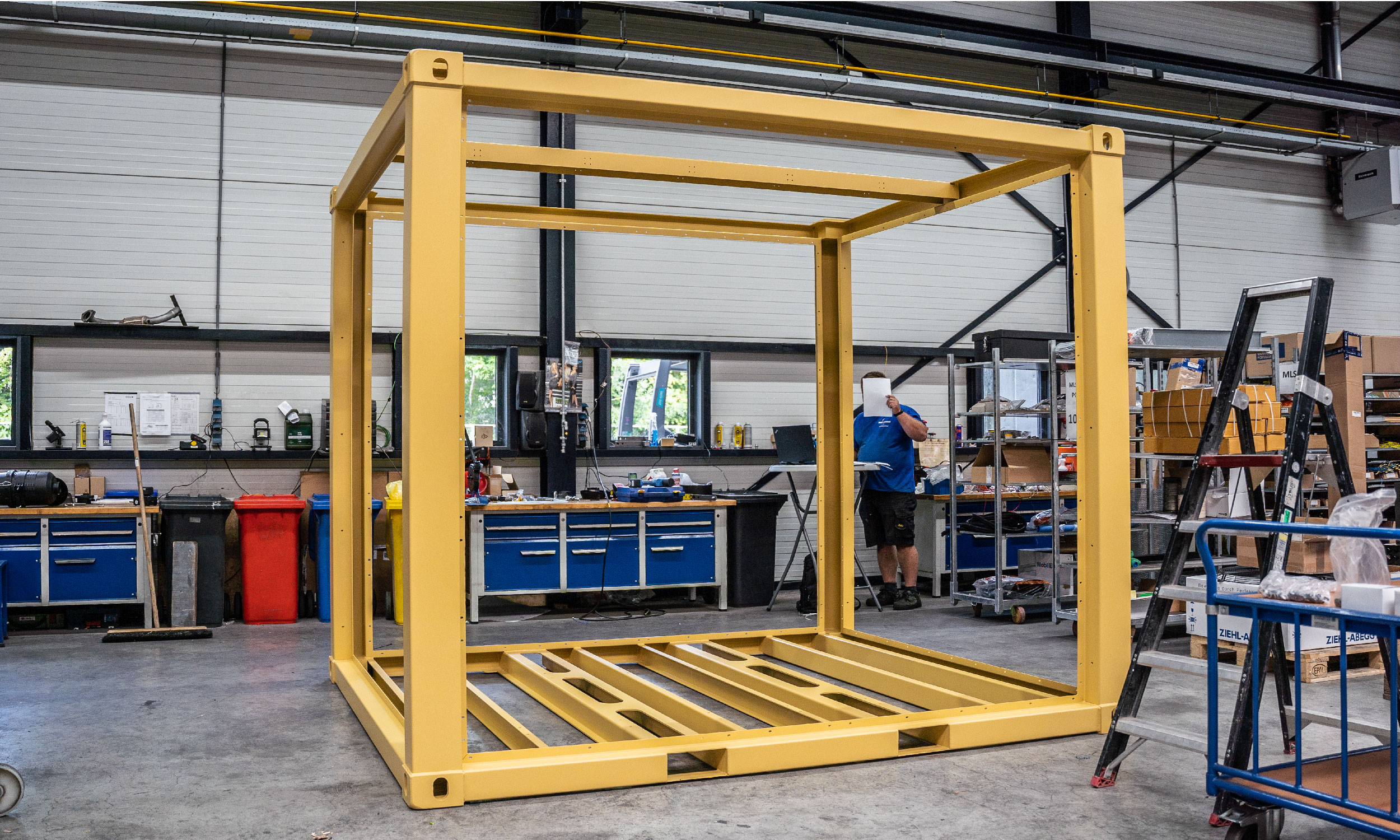 Container Aggregation 100 kVA Defensie containeraggregaten - Brinkmann & Niemeijer