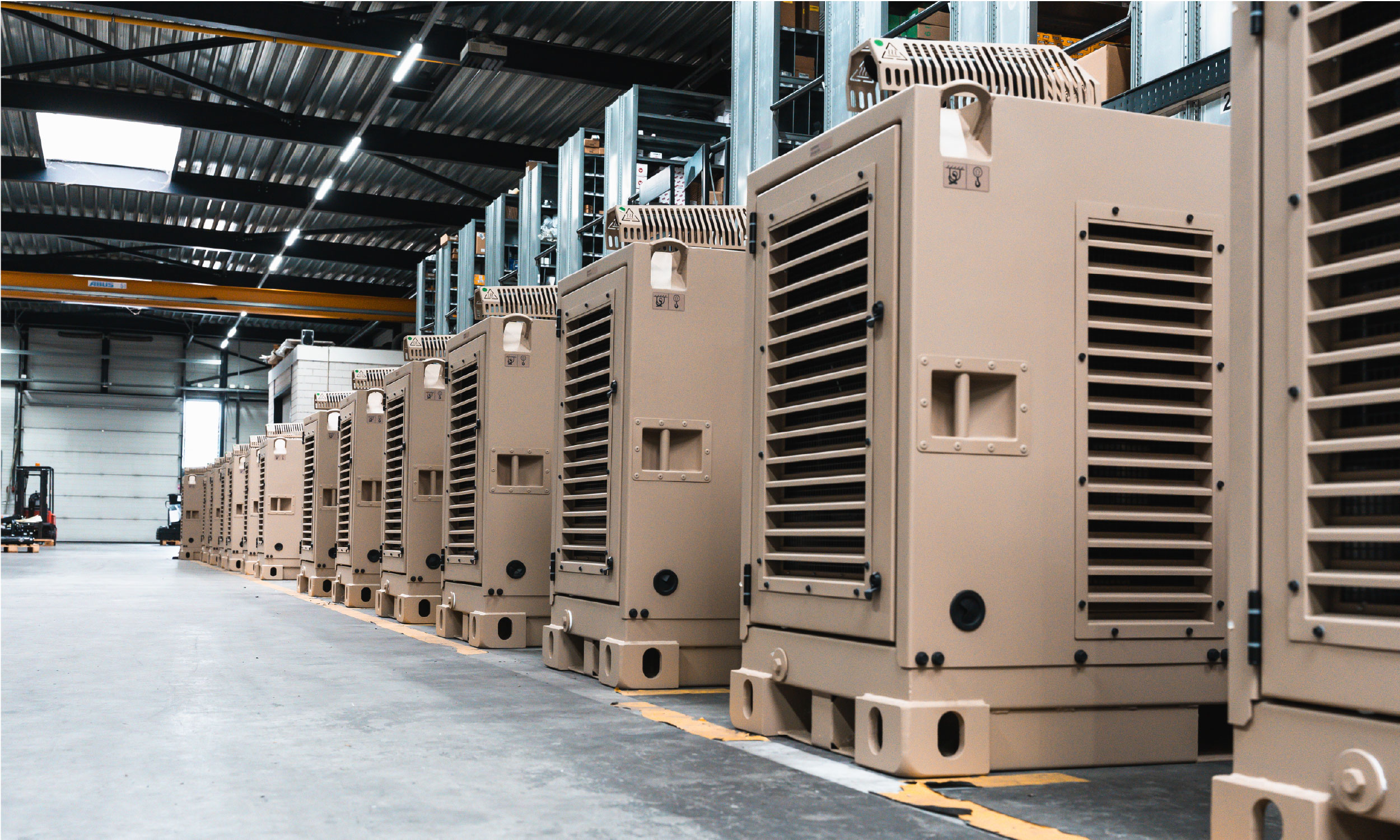 20 kVA aggregaten voor defensie