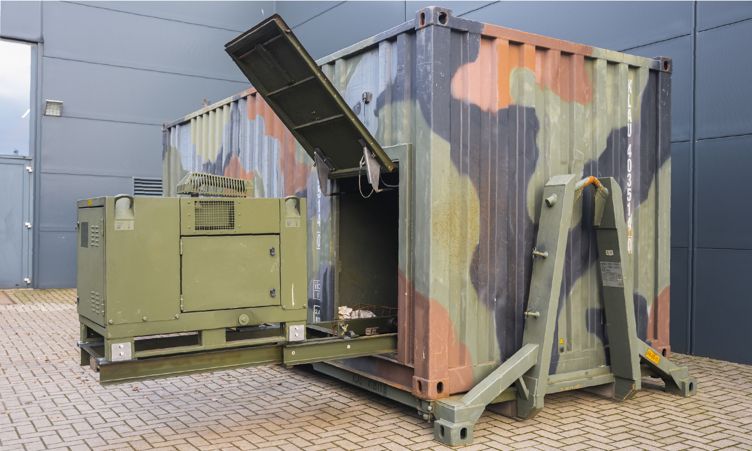 8 kVA aggregaten voor defensie